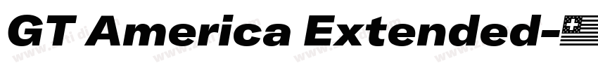 GT America Extended字体转换 GT America Extended字体转换